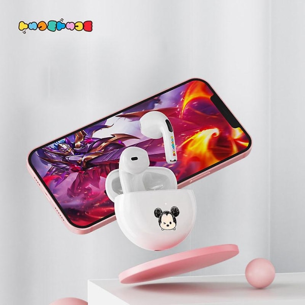 Trådlösa Disney Mickey Bluetooth hörlurar In-ear Music Earbuds 5.0