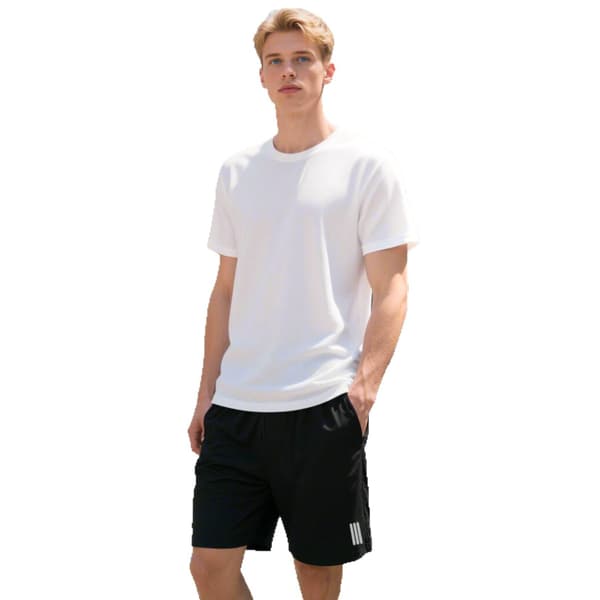 Nye afslappede tynde åndbare hurtigtørrende shorts til mænd til sommerbrug Set - Women's White Medium