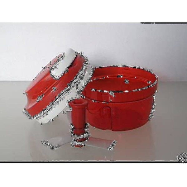 Tupperware Chef Turbo-Chef rot D158 lökhackare Speedy Boy lökskärare 27357