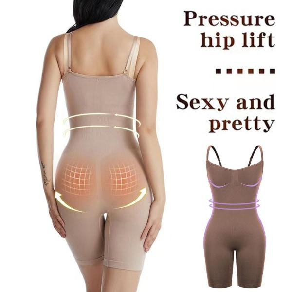 Body Shapewear Slimming Underwear BRUN XXL brun brown XXL