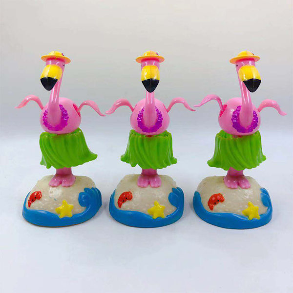 Bilpynt Power Dance Svingende Flamingo Leke Dashboa 1 pc