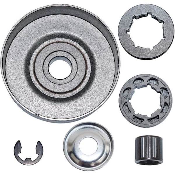 Kjede Trommel Clutch Kjedelager Kompatibel med Stihl MS310 MS290 029 MS390 039 Hg