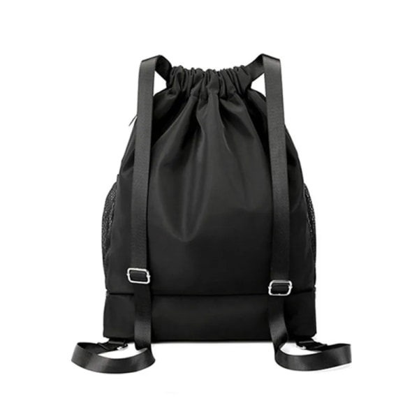 Gym Sports Bag Ladies Drawstring Bolsas Navy