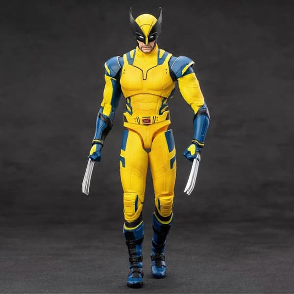 2024 Marvel Deadpool & Wolverine Actionfigurer av ZD Toys i Askgrå