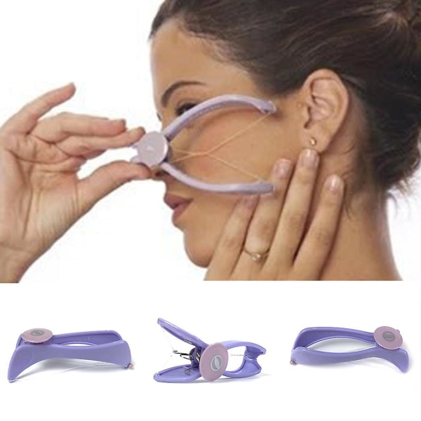 Mini Facial Cheek Hair Removal Cotton Thread Hair Remover Manual Beauty Tool