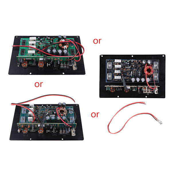 PA-80D 12V 1000W Mono Auton Stereo Teho Bassokaiutinvahvistin