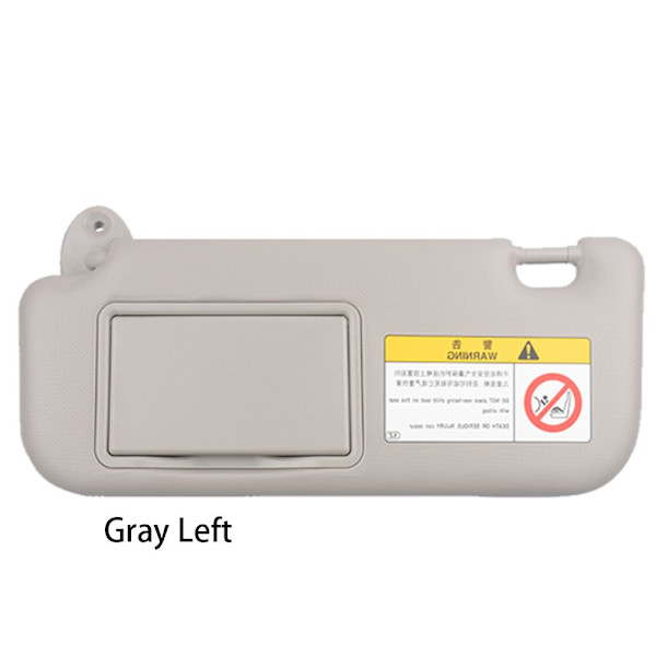 Auton aurinkosuoja tuulilasi sisäharmaa grey left