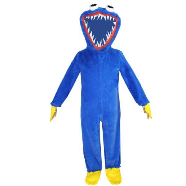 Poppy Playtime Huggy Wuggy Cosplay-kostyme Halloween-kostyme for barn full set S