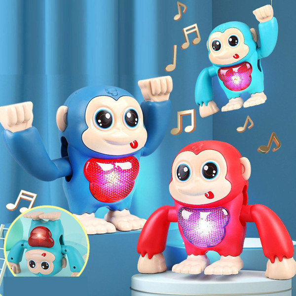 360 pyörivä apinalelu ääniohjattu tanssiva apinalelu pojille tytöille lahja