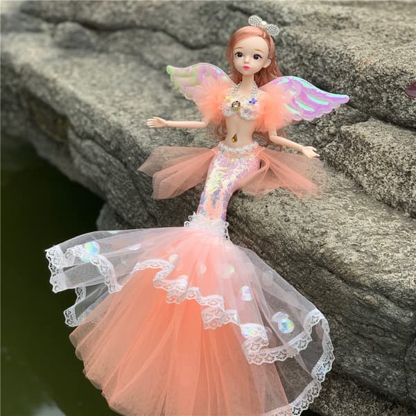 Sett med fire, Barbie Motedukke Ballerina Glitrende Lys, Chil T