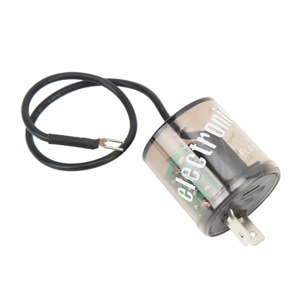 2-poligt elektroniskt blinkrelä LED Blinkerslampor Relä DC12V Universellt för bil motorcykel 0.1