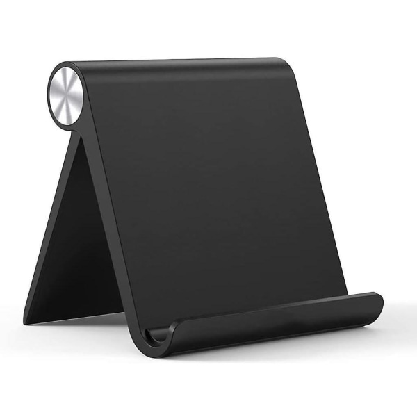 Home Tablet Stand Telefonholder Kompatibel op til 10 tommer (sort)