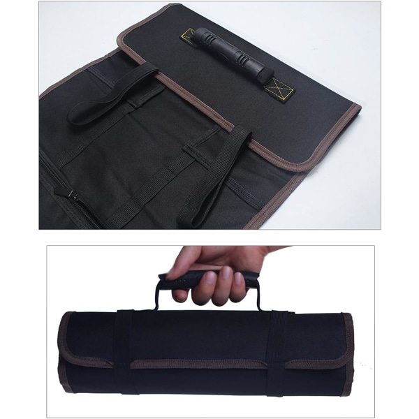 Verktygsväska, Elektriker Mekaniker Roll Portable Canvas Storage Bag