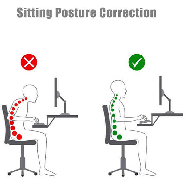 Vinklet tastaturstativ Ergonomisk tastaturheving for dataspill og skriving without anti-slip strips