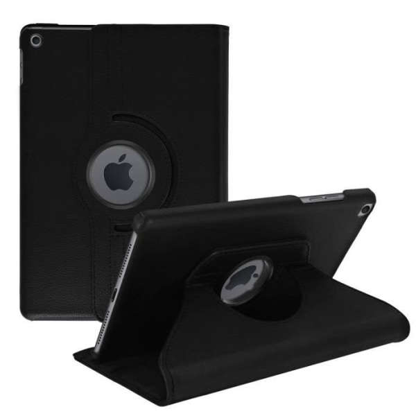 iPad 2019 Case 10.2 Full Protection 360° Rotating Stand Black