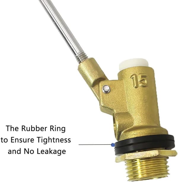 Rund flydeventil med kugleventil 3/4 tomme diameter flydesensor kugleventil til vandtankpumpe