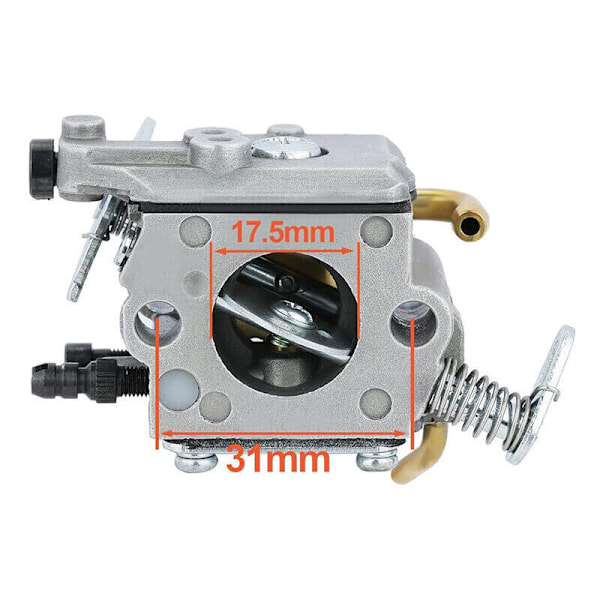 för Stihl MS250C kaasutin 1123-120-0620 Zama C1Q-S92 1123-120-1651