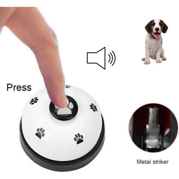 2-Pack Pet Training Bells, Potty Training Pet Doorbells och Eating Communication Bells