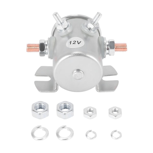 Max 300A Jatkuva Solenoid-rele 12V DC Käynnistysrele Golf-kärryille, Vinssille, Veneille