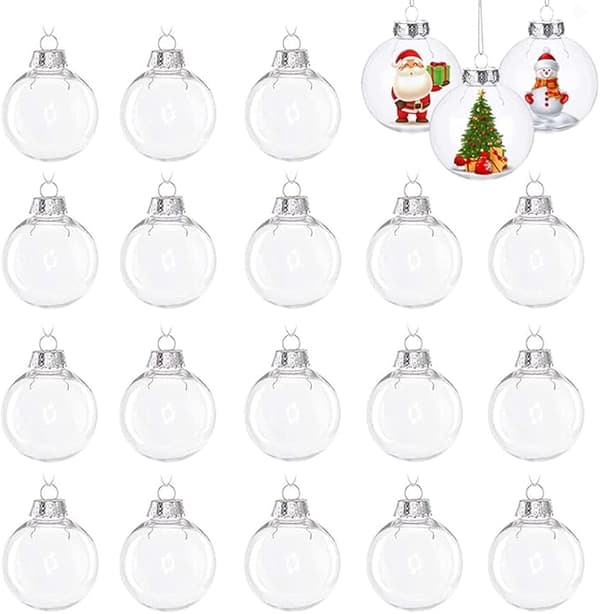 Clear Fillable Plastic Ball, Clear Fillable Ball, Transparent Chr