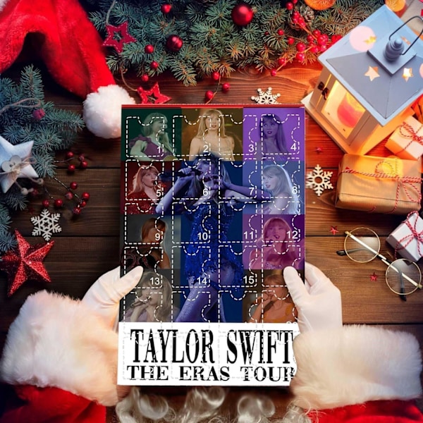 Taylor Swift Armband Julkalender Juldekoration Låda Present E