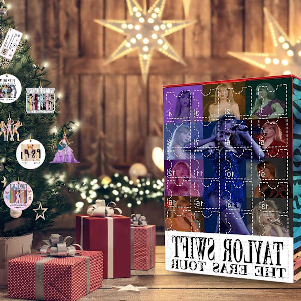 Taylor Swift Armbånd Julekalender Julepynt Æske Gave E