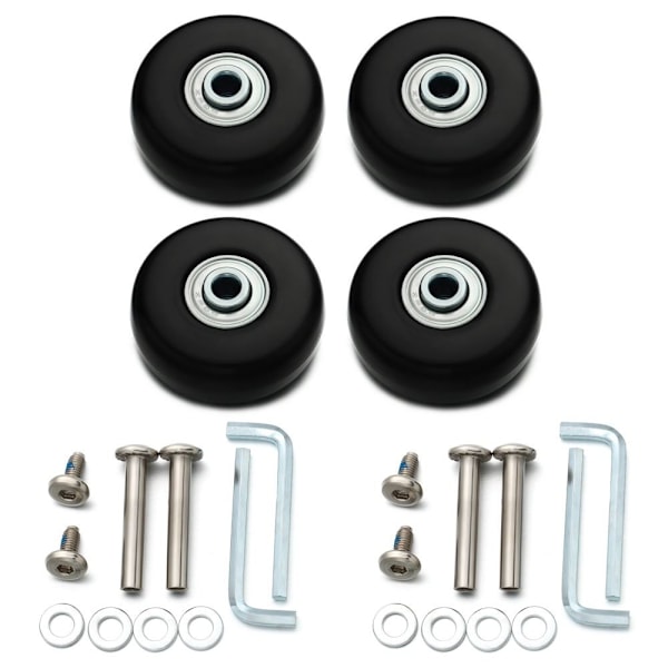 Kuffertdele Aksler Rejsebagage Hjul 80MM*24MM4PCS 4PCS 4pcs 80mm*24mm