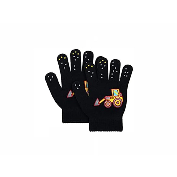 Varme strikkehansker, Stretch Full Finger Gloves, GlovesStretch