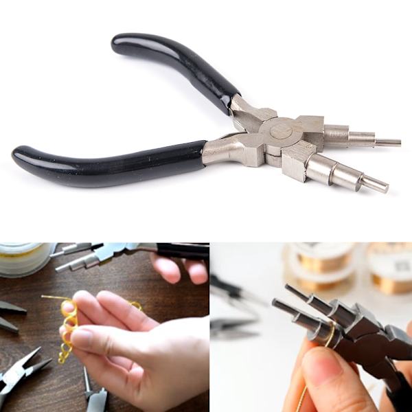 1 st stångtång i stål för att göra DIY-smycken A1