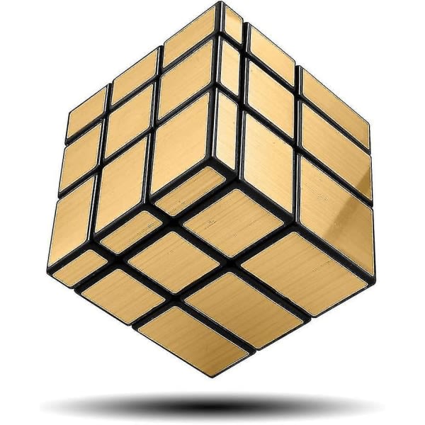 Holy Hand Cube 3x3 Speed ​​Cube Golden Mirror Building Block Cube 3x3x3 Ulike former Puslespill Cube Barn Voksenleker