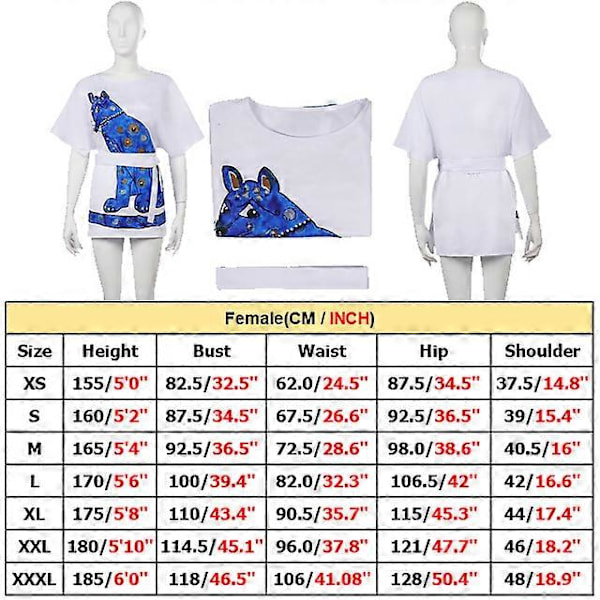 Aikuisille Anni-Frid Lyngstad Cosplay Agnetha -asu Elokuva ABBA Retrotyyliset Vaatteet Halloween Karnevaali Juhlat Rooli Naisten Asu Naisille 1 Female 1 XXL