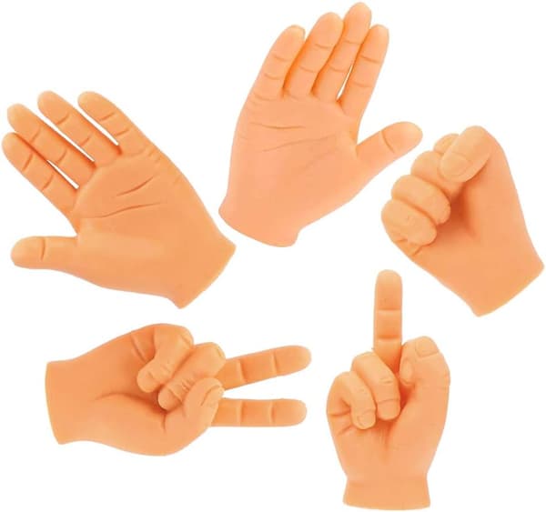 Små hender Små hender Fingerdukker Mini Fingerhender Middl