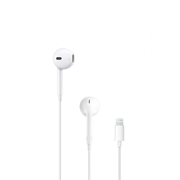 iPhone-kompatible Lightning-øretelefoner i øret iPhone X/11/12/13/14 hvite