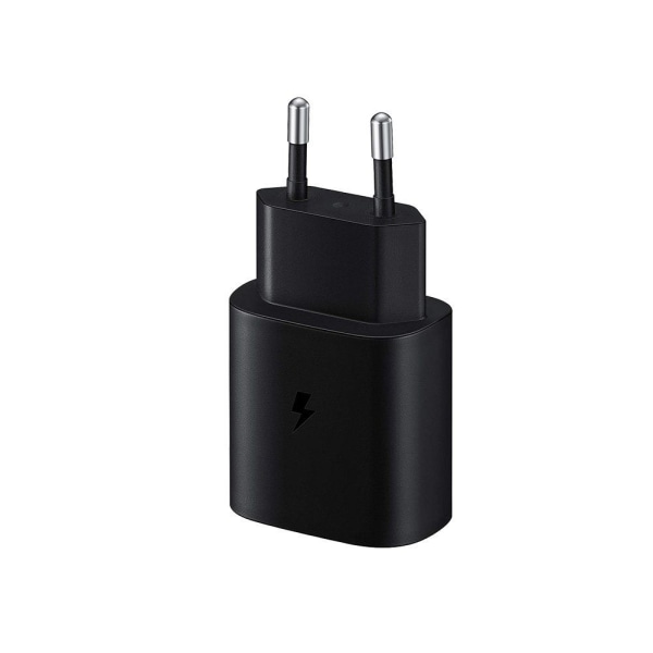 25 W pikalaturi, USB Type C -liitin (ilman kaapelia) (1 kpl)Musta