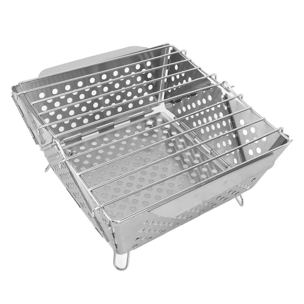 Grilli ulkokäyttöön, kokoontaitettava kannettava grilli, monitoimigrilli, BBQ-grilli, grillausvälineet