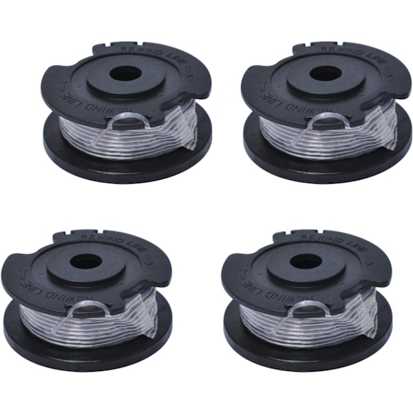 Strimmer spole og line kompatibel med Bosch EasyGrassCut erstatning av Poweka 4-pakning