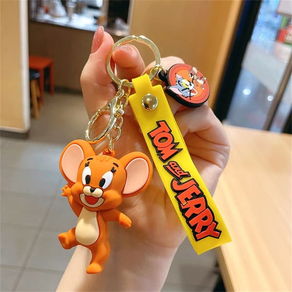 Tom og Jerry nøglering D