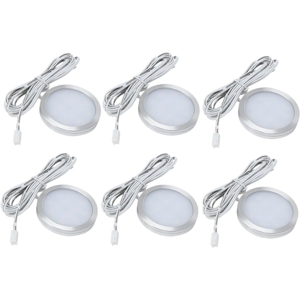 stk Innebygde LED Spotlights 12V 3W Innfelte Tak Downlights for Bobil Campingvogn Båt Varm Hvit_xx