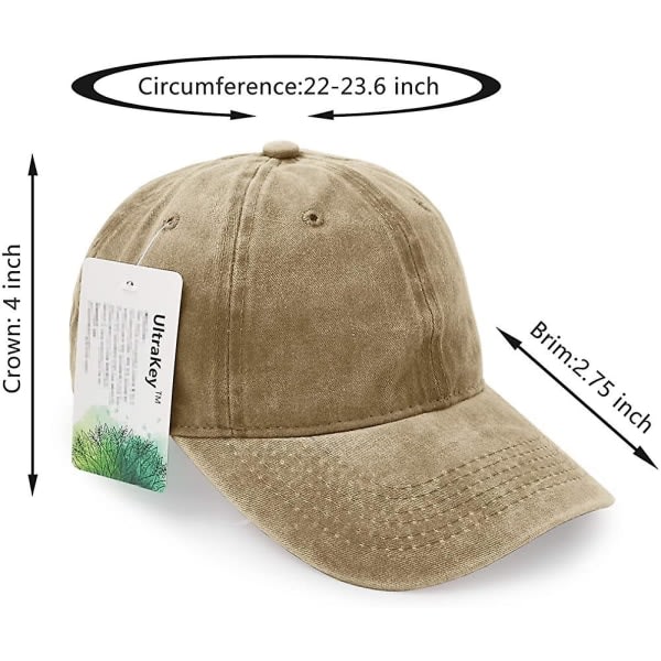 Cap, washed cotton Sport Outdoor Adjustable Peaked Cap