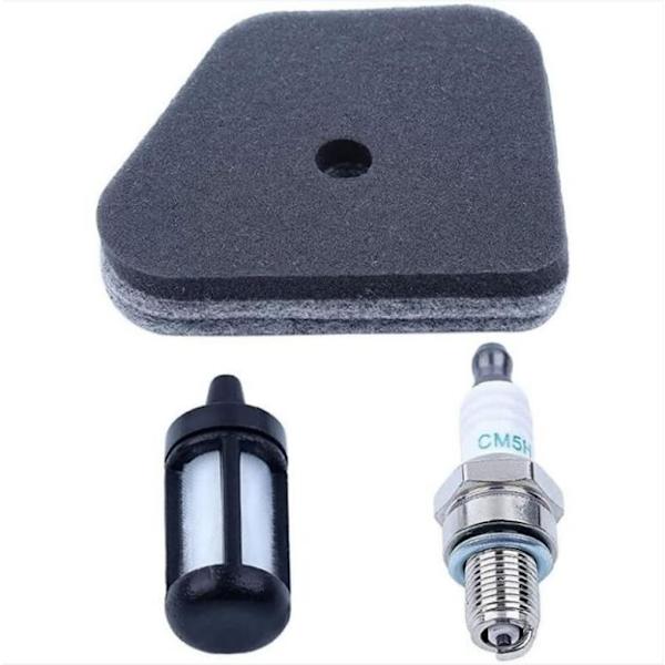 Sytytyssarja ilmansuodattimella ja polttoainesuodattimella sopii Stihl FS87 FS90 FS100 FS110 FS130 ruohonleikkurin kaasutinsarjaan 3