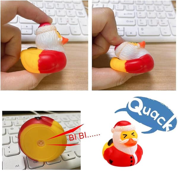 Gummiank Advent 2025, Advent 2025 Barn, Advent And Badekar For {AZC} 04-24 ducks