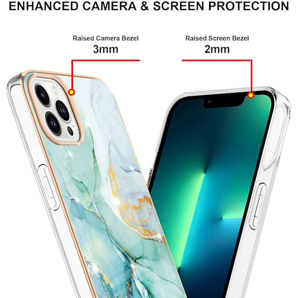 Telefonfodral Bakskydd för Apple iPhone 16. YBI Grön