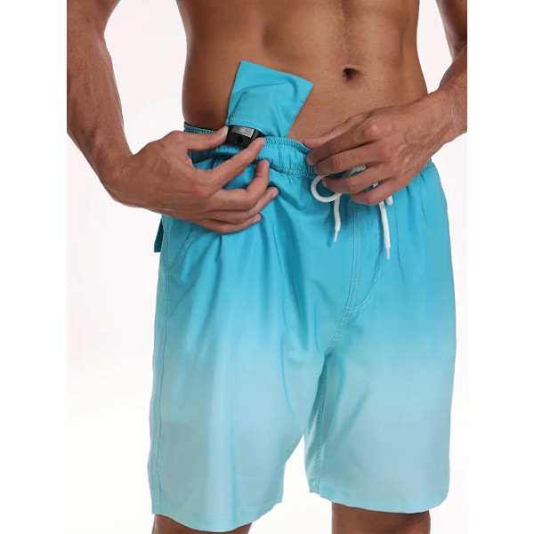 Hurtigtørrende Strandshorts til Mænd - Strækbare, Åndbare og Perfekte til Sommerudendørsaktiviteter