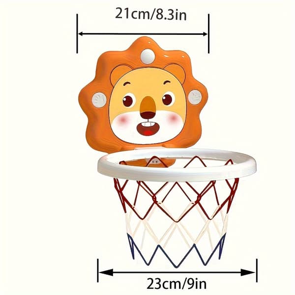 Basketkorg för barn utomhus inomhus Lion