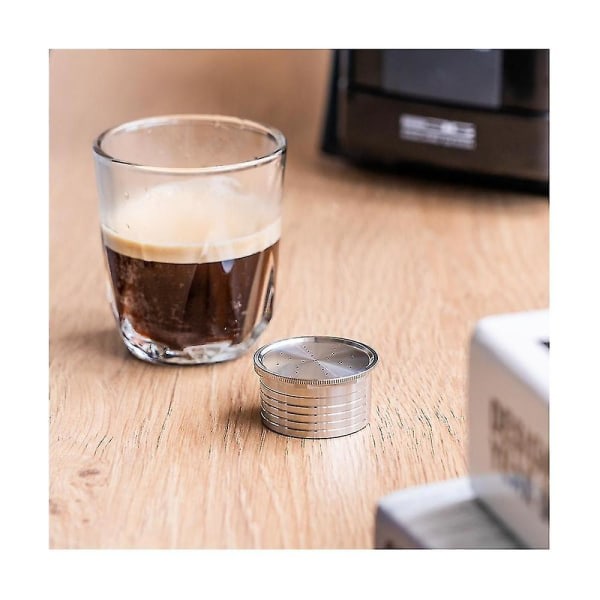 För Essse Espresso Caffe - S.12 Machine Stianless Steel Återanvändbar kaffekapsel Espresso Coffee Fil