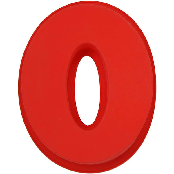 10 tum silikonsiffror 0 kakformar