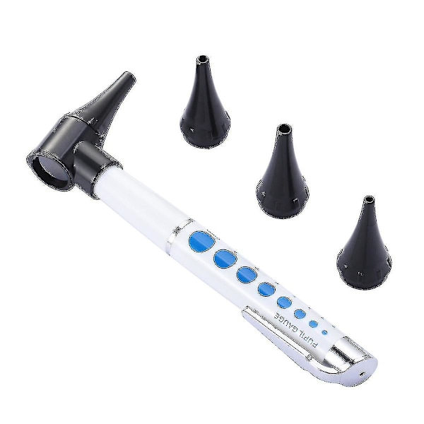 Ficklampa Öron Penna Ljus Öronlampa Otoskop Läkare Öronskop Ljus Otoskop Set Otoskop Ljus