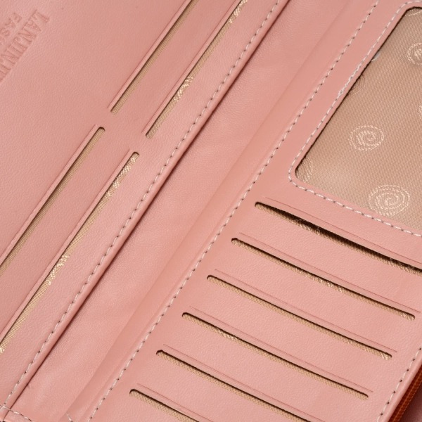 Naisten lompakko Elegant Clutch Crown Wallet Pitkä kukkaro Nahkainen lompakko