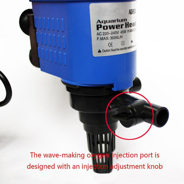 Dränkbar vattenpump Wavemaker Verktyg för Fisktank Cirkulation Powerhead (Färg: Aq1000 15w)