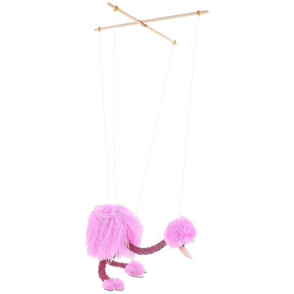 Flamingo Marionette Puppet Pehmolelu Marionette Puppet Interaktiivinen nukke